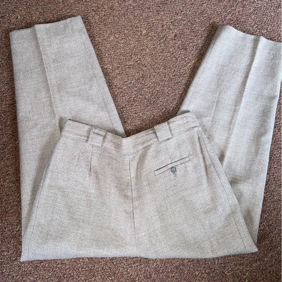 GIORGIO Sant’Angelo wool slack are Made in Macedonia. Vintage classic trousers. - Picture 6 of 8